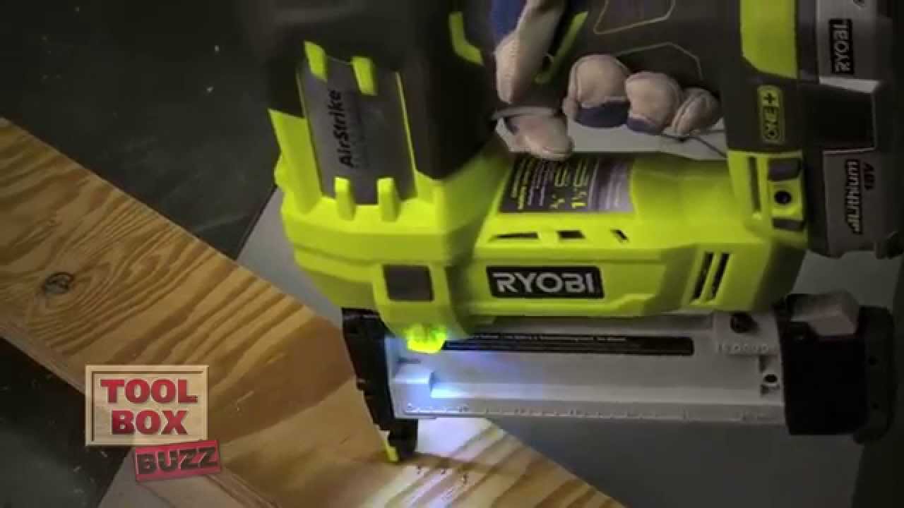 Ryobi Airstrike 18V Cordless Fastening Tools - Tool Review