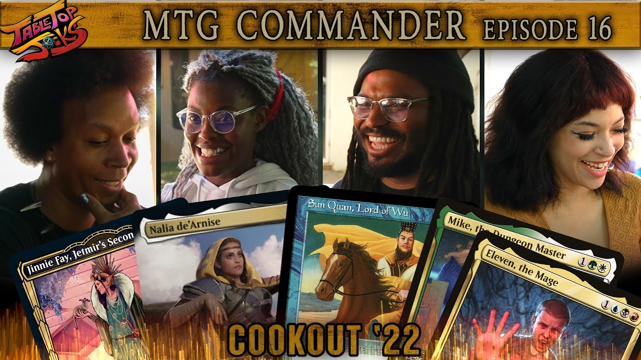 TTJ: Lua Stardust v BlackGirlMage v Chea v Blackneto | MTG Commander Gameplay episode 16