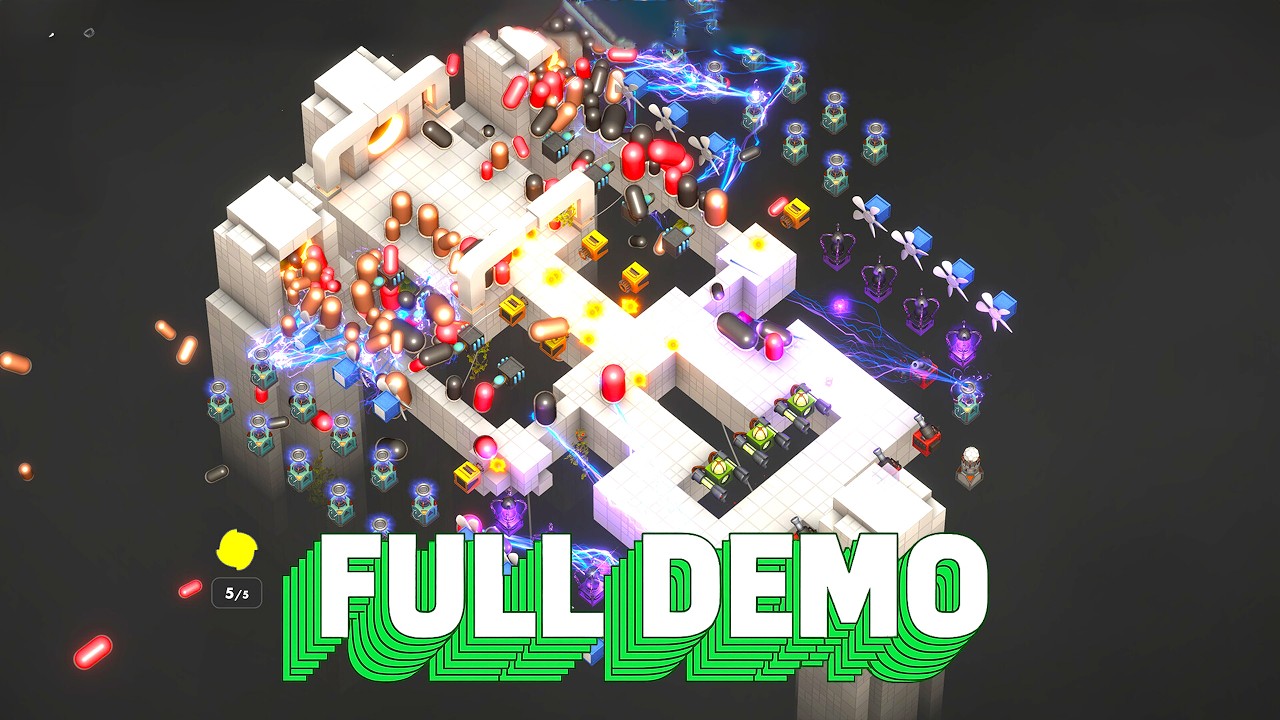 Tower Lab - FULL Demo Gameplay (PC/UHD)