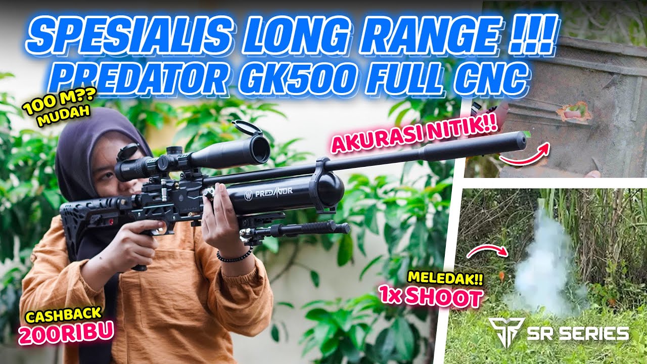 90M SANGATLAH MUDAH!!? PREDATOR GK500 FULL CNC REKOMENDASI UNIT LONG RANGE !!