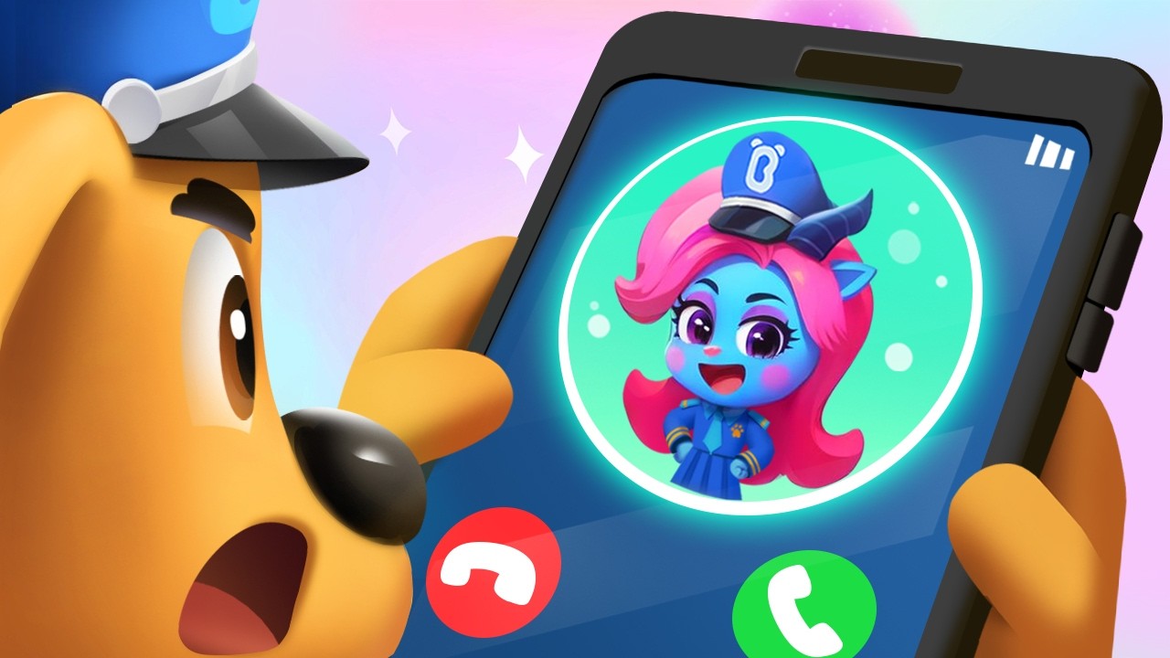 Fake Police Calls | Stranger Danger | Safety Rules | Sheriff Labrador | BabyBus TV