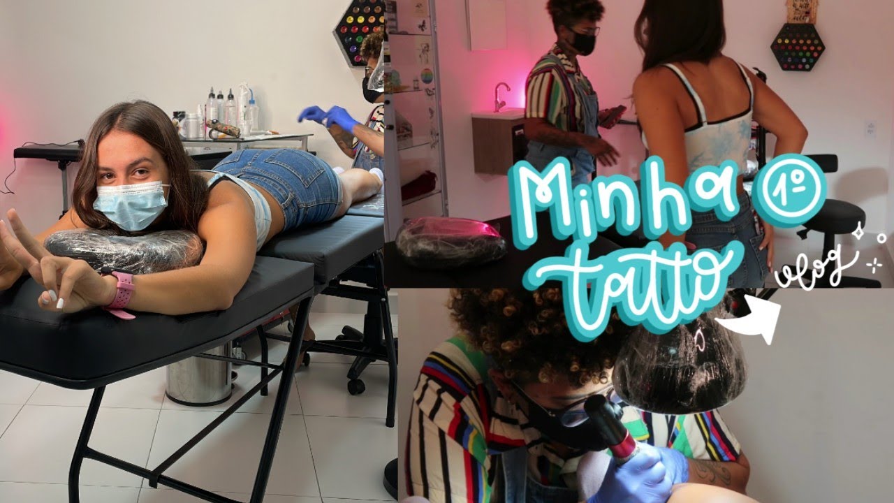 MINHA PRIMEIRA TATUAGEM | Vlog
