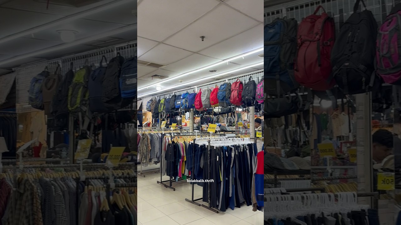 Thrifting di Pasar Baru - Jakarta Pusat 