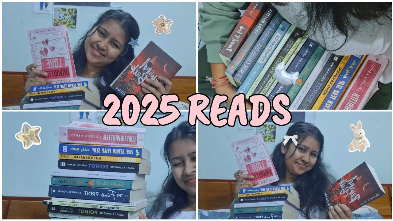 2025 physical reads | reviews, plots and more+