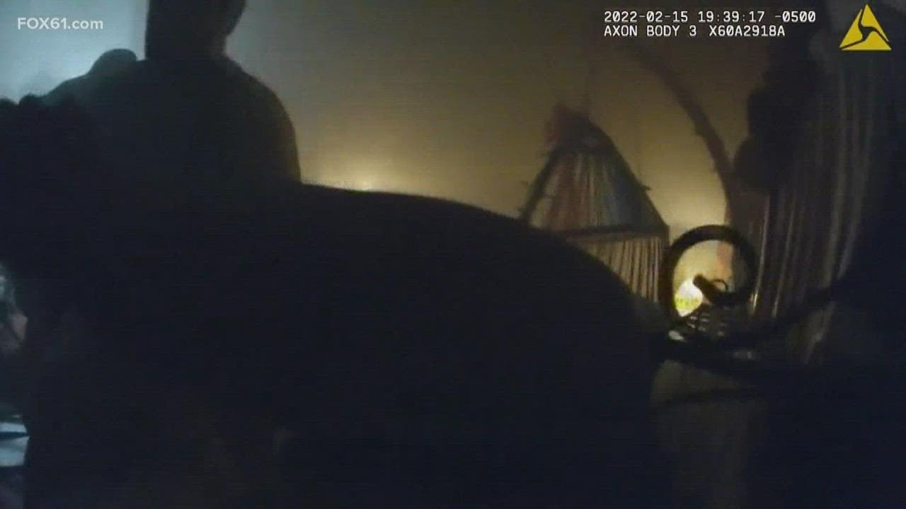 Video from Ansonia shows dramatic rescue from fire