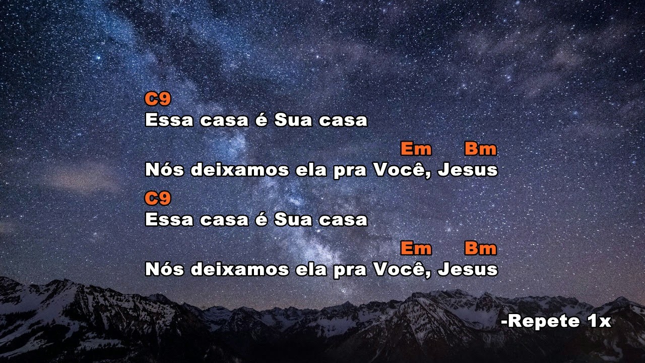 A Casa É Sua - Casa Worship | Cifra