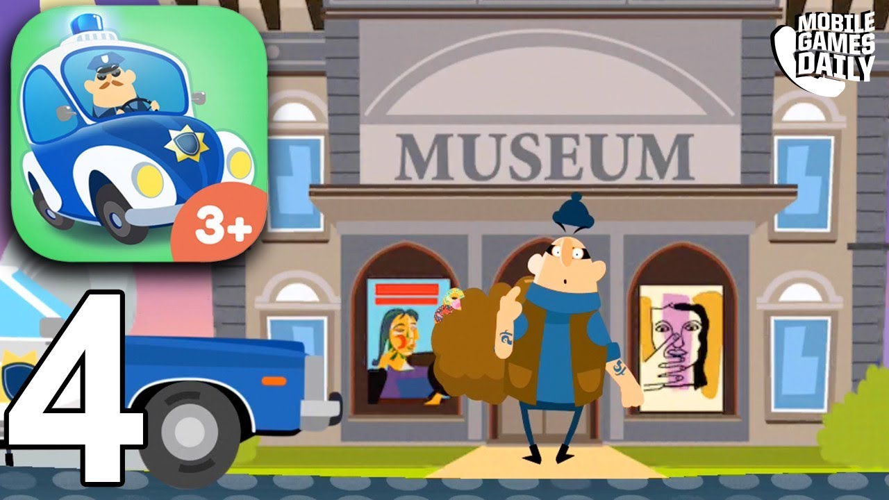 Little Police Station for Kids - ALL Vehicles - Gameplay Part 4