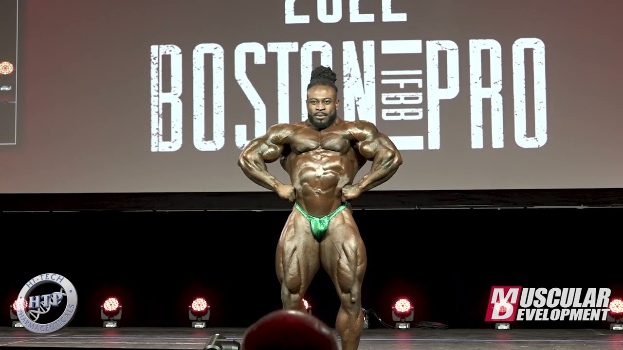 William Bonac Winning Posing Routine 2022 Boston Pro