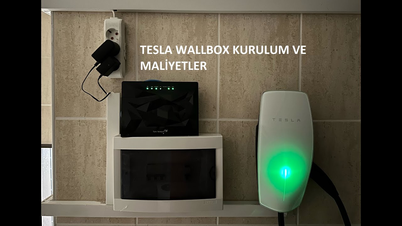 Tesla Wallbox Kurulum - Maliyetler - Tüketim