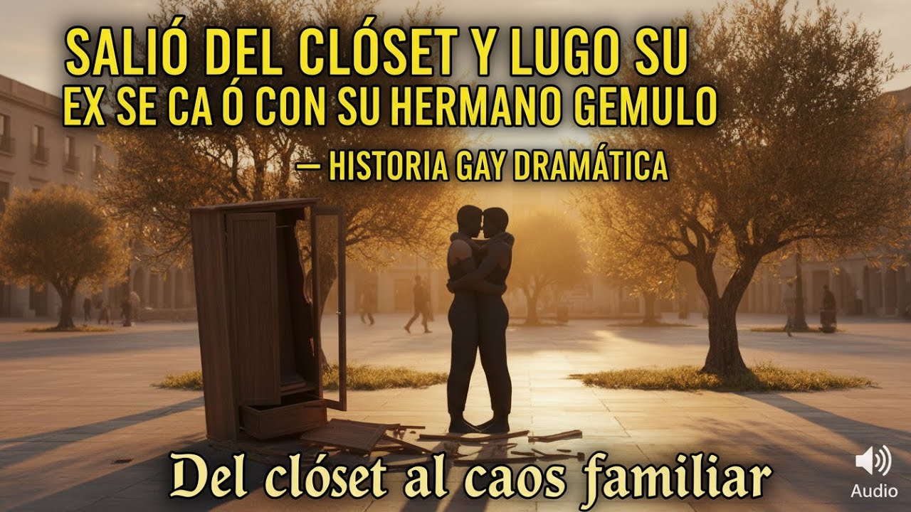 SALIO DEL CLÓSET Y LUEGO SU EX SE CASÓ CON SU HERMANO GEMULO — HISTORIA GAY DRAMÁTICA