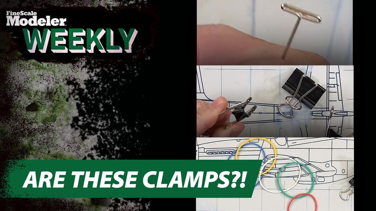 FineScale Modeler unboxes new kits, closes gaps with clamps, and discusses feeling discouraged