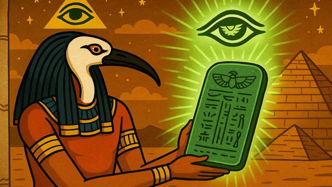 The Entire Story Of Thoth And The Emerald Tablets - Every Spiritualist Must KNOW This.