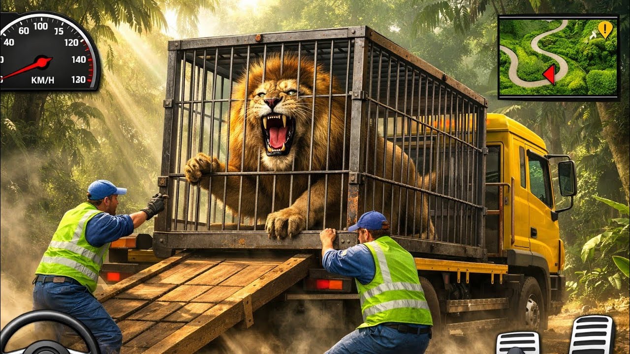 Animal Cargo Truck Simulator 3D | Zoo Animal Transport | Android Gameplay