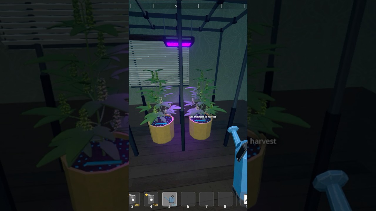 YOU ONLY NEED 1 GROW LIGHT FOR EVERY 2 PLANT POTS - SCHEDULE 1 (GAME) #shorts #schedule1 #cartel