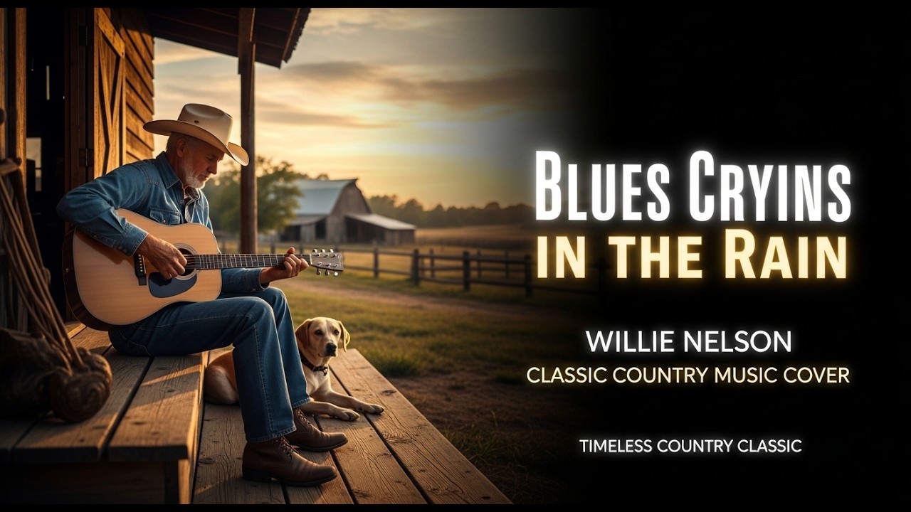 Blue Eyes Crying in the Rain – Willie Nelson Classic Country Music Cover Timeless Country Classic