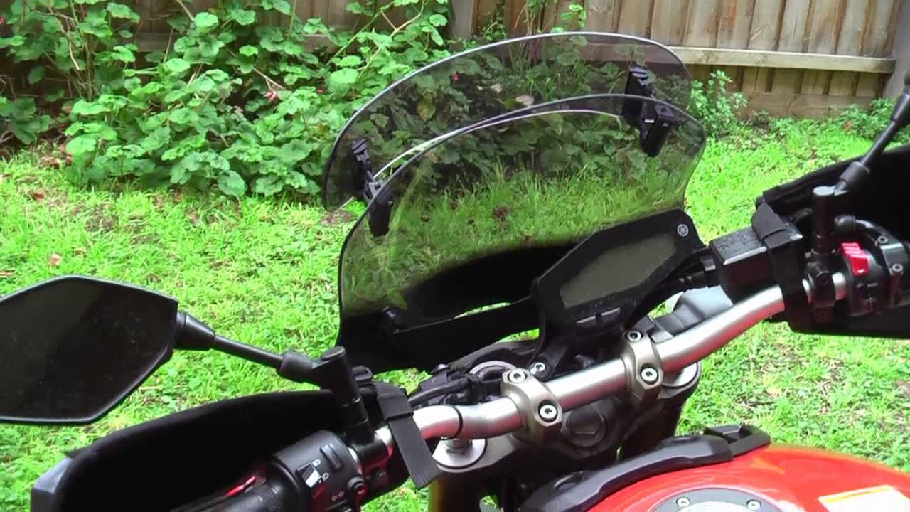 MRA Vario Touring Screen for the MT-09
