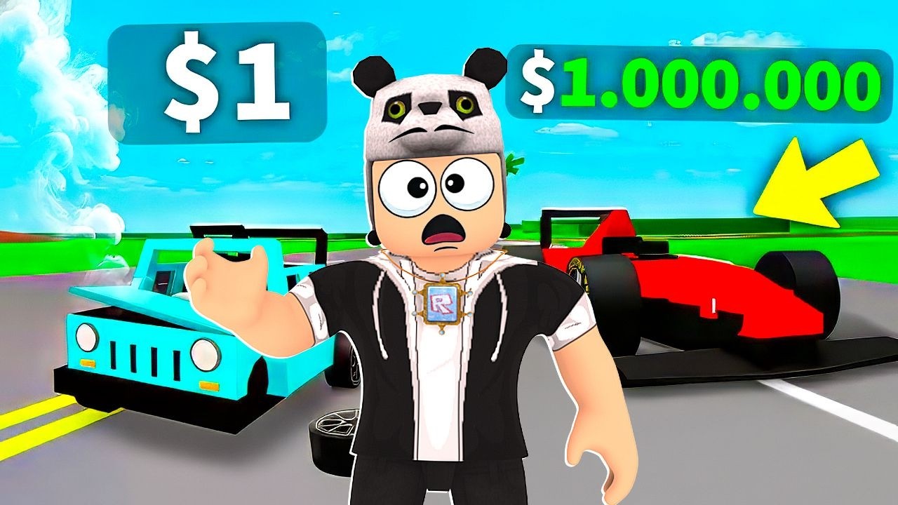 1 Dolar vs 1 Milyon Dolarlık Yarış Medeniyeti! - Roblox Brookhaven