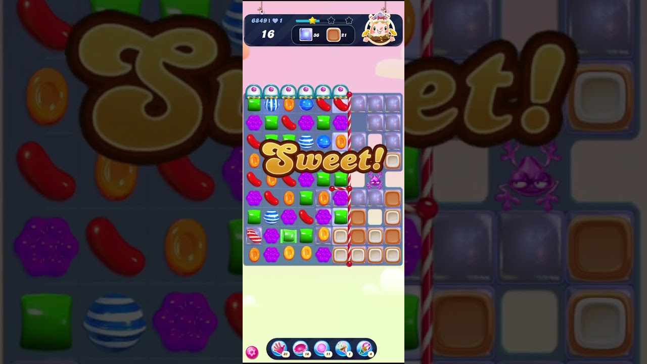 Candy Crush Saga Level 6849