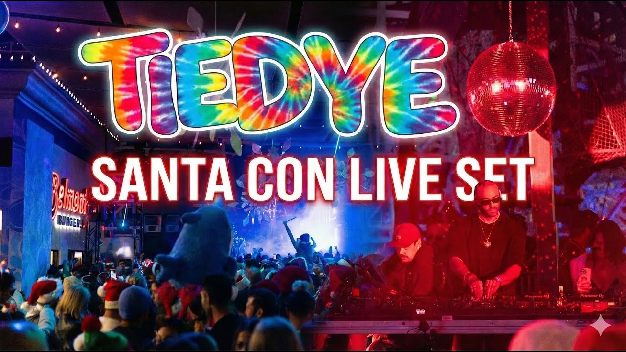 SantaCon Live Set 2026 | TIEDYE Tech House DJ Mix