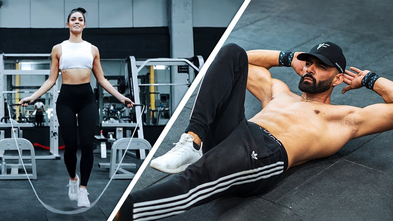 7 Minutos De Cardio HIIT con Abdomen Intenso 🔥 (TABATA WORKOUT)
