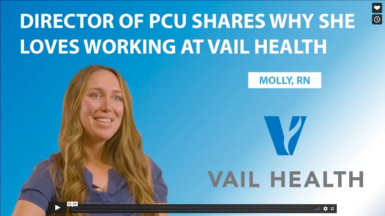 Director of PCU Shares Why She Loves Working at Vail Health