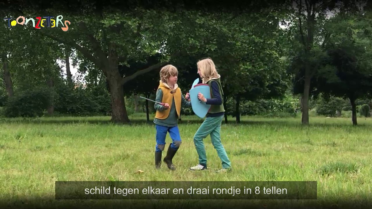 ZWAARDSPEL uit de nieuwste videoles van Toonzetters over Ridders!