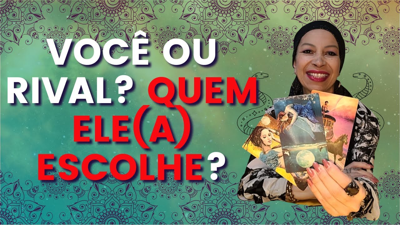 VOCÊ OU RIVAL, QUEM O SER AMADO ESCOLHE? QUAL O SENTIMENTO DELE POR VOCÊ? QUAL É A TENDÊNCIA TAROT?