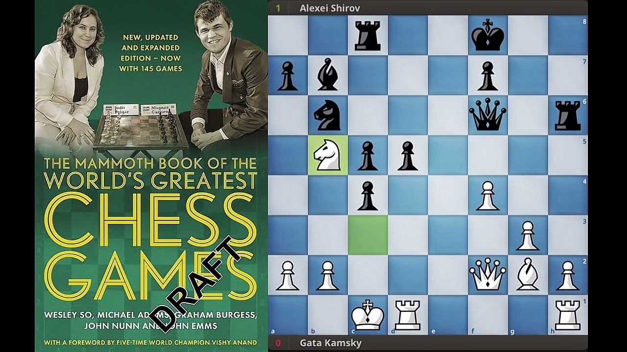 Game 89: Gata Kamsky vs Alexei Shirov (World Team Championship, Lucerne 1993)