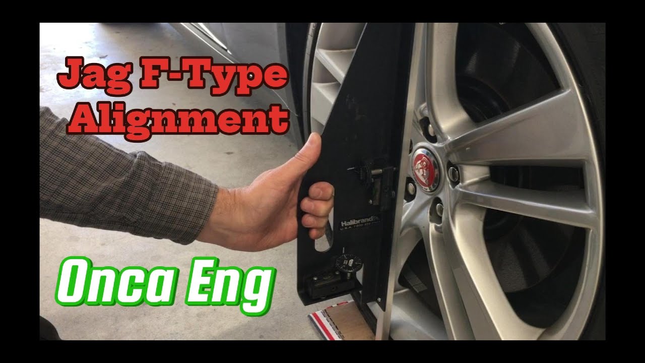 Wheel Alignment Jag F-Type