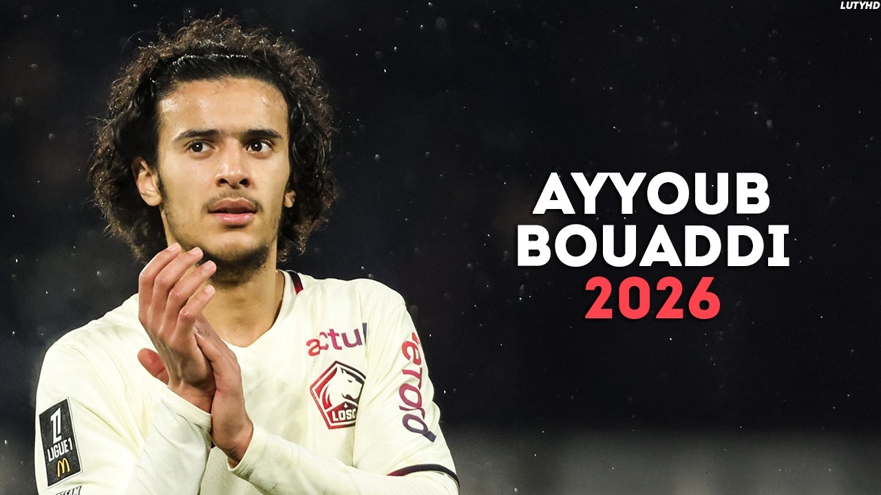 Ayyoub Bouaddi 2026 - The Future | Skills, Passes & Tackles | HD