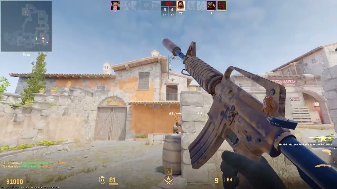 Quase Tive um Ataque - Resenha Com os Amigos Pratas #3 CS2 - COMP / INFERNO
