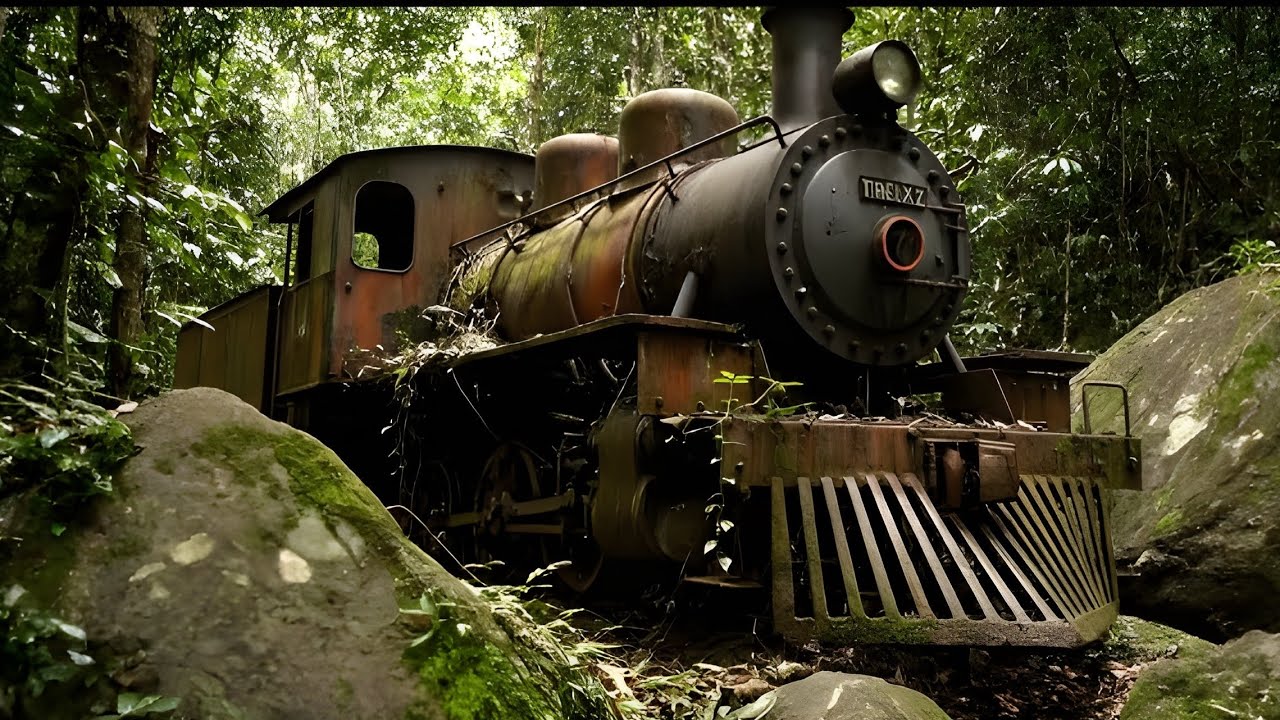 Restoring an Abandoned Steam Train from Jungle | ASMR Restoration | Satisfying Rebuild