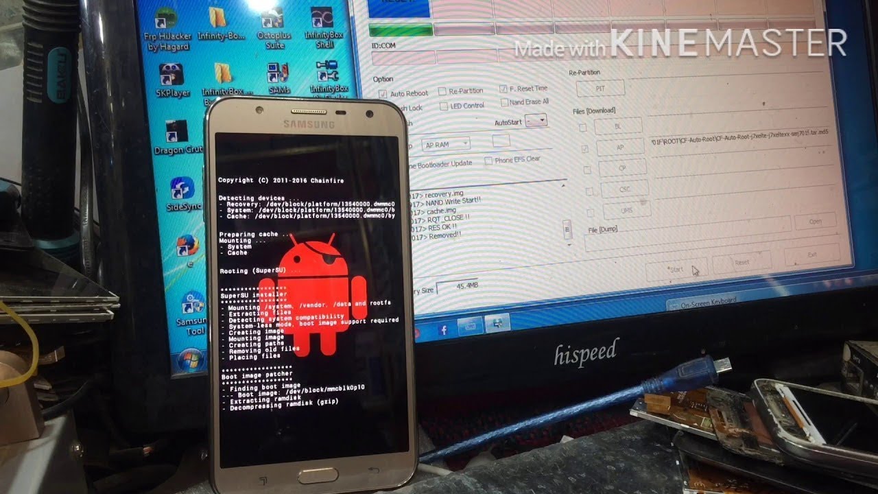 Samsung j701f/j7next,j7core root