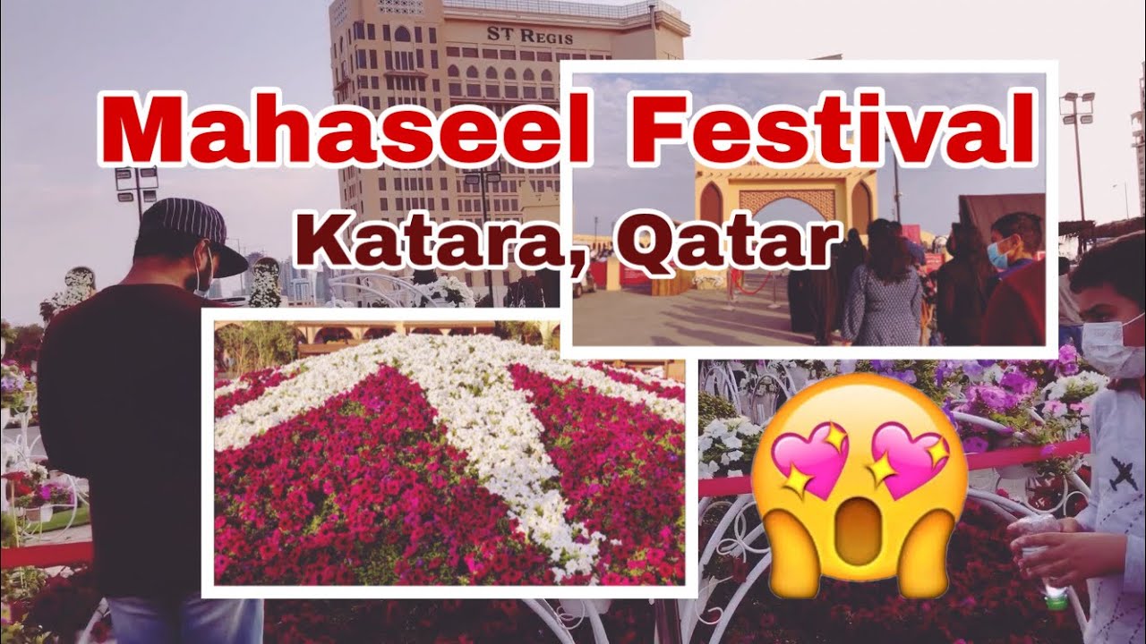 Ang gaganda ng mga bulaklak sa mahaseel festival Katara😍 | Filipina Bangladeshi wife | sf Journey