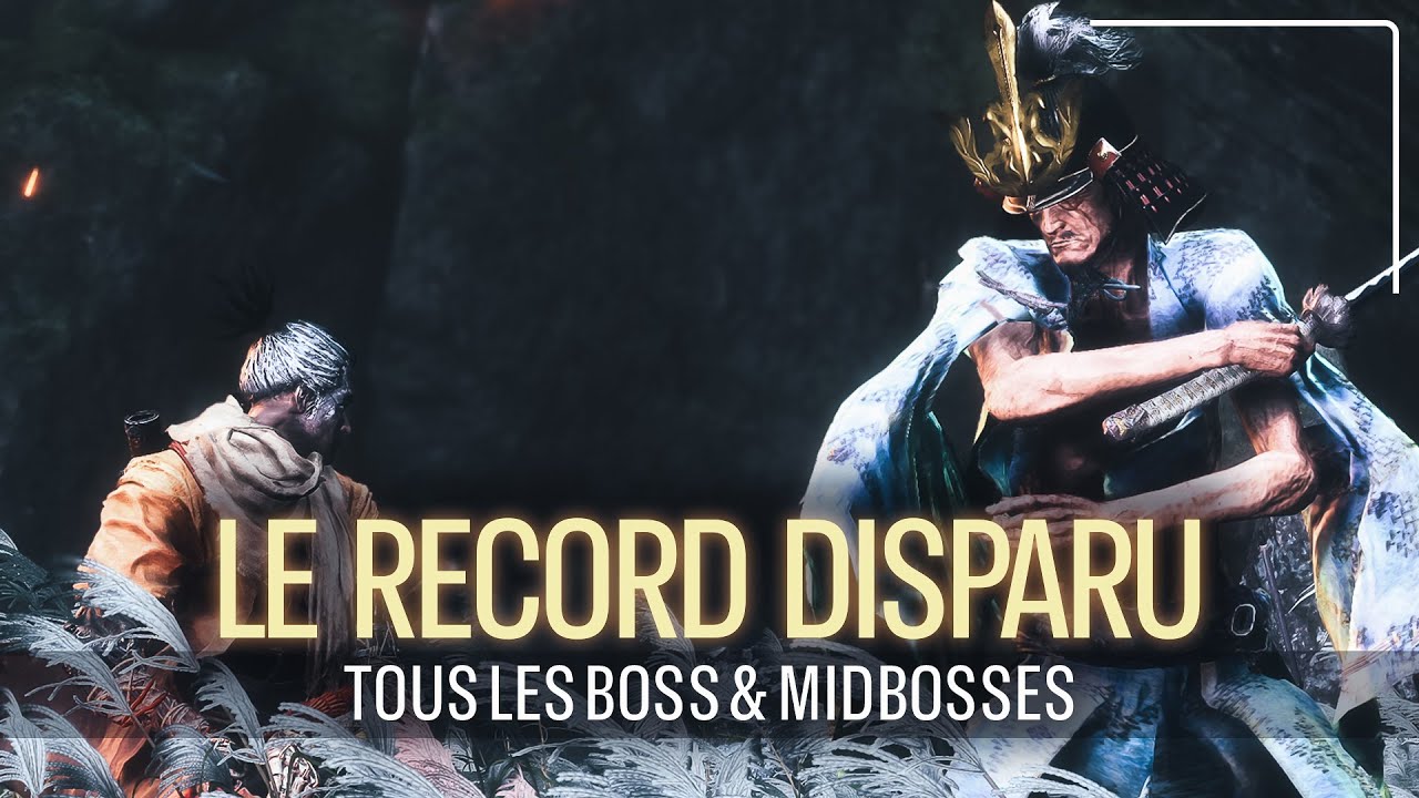 📼 J'ai RETROUVÉ mon MEILLEUR SPEEDRUN sur SEKIRO