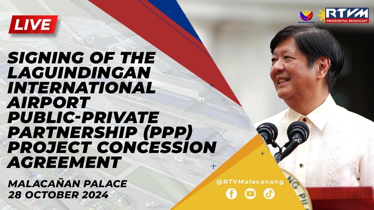 Signing: Laguindingan International Airport Public Private Partnership Project Concession Agreement