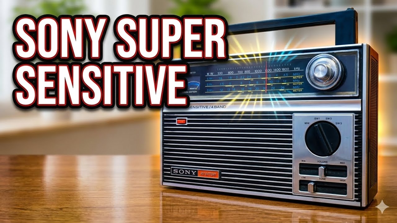Sony TR-1001 Super Sensitive: Beat me if you can!