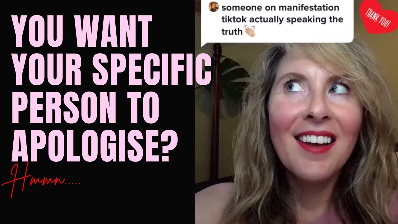 How To Manifest An Apology From Your Specific Person...Or Forgive Them