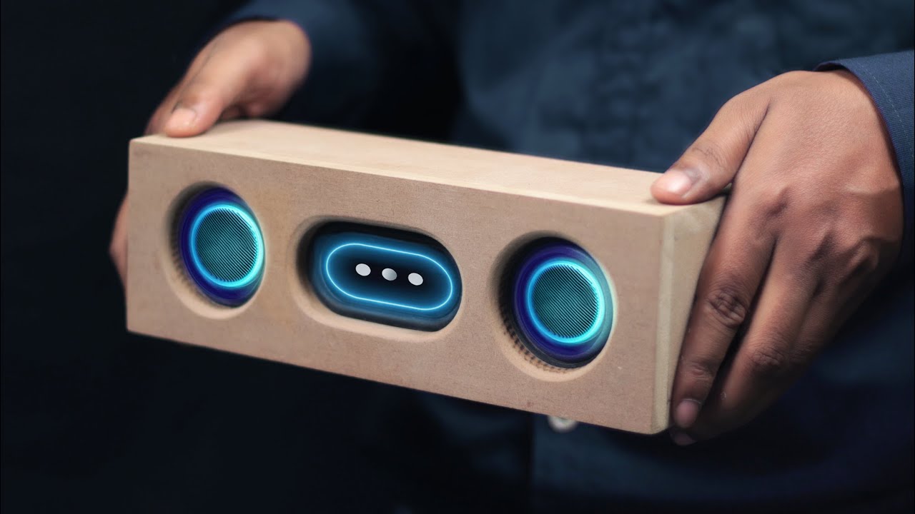 How to Make a DIY Sound Blaster Mini Boombox at Home
