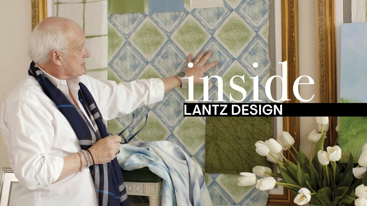 How Barry Lantz's Art Becomes Iconic Fabric Patterns I HB