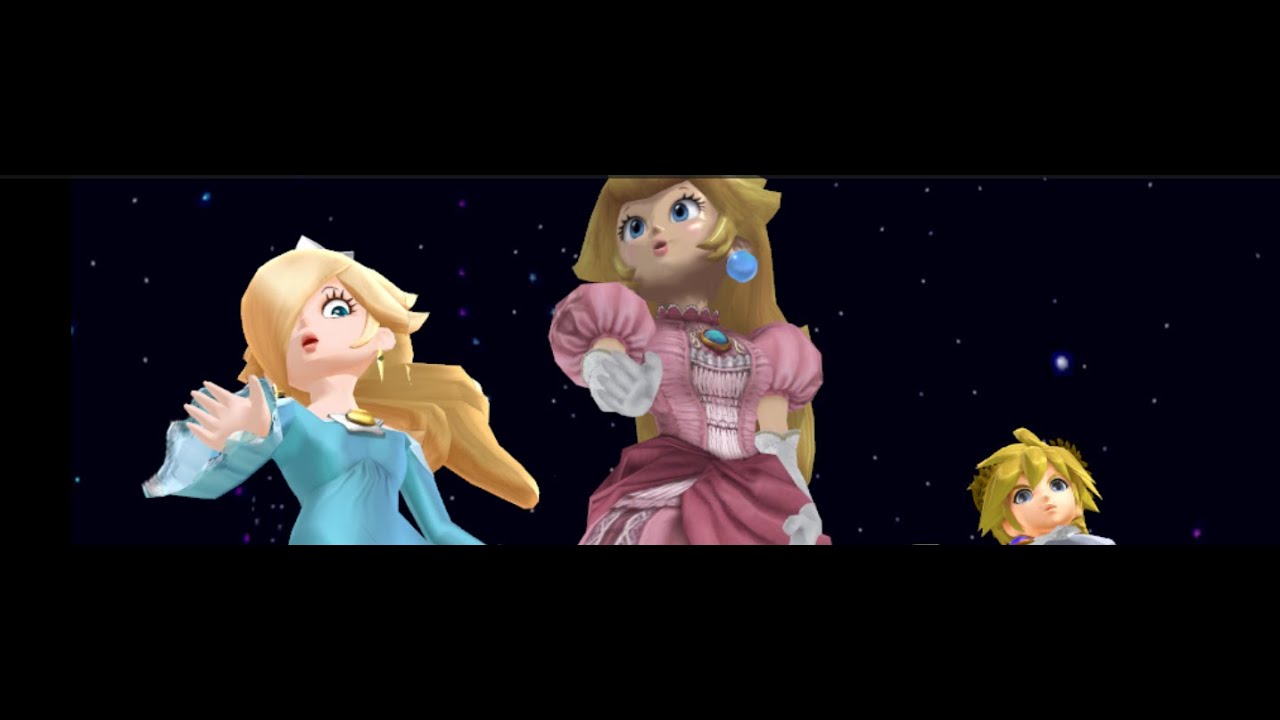 mmd peach pit et rosalina sur echo (+ anniversaire  de gabigel peach et gabigel-games )