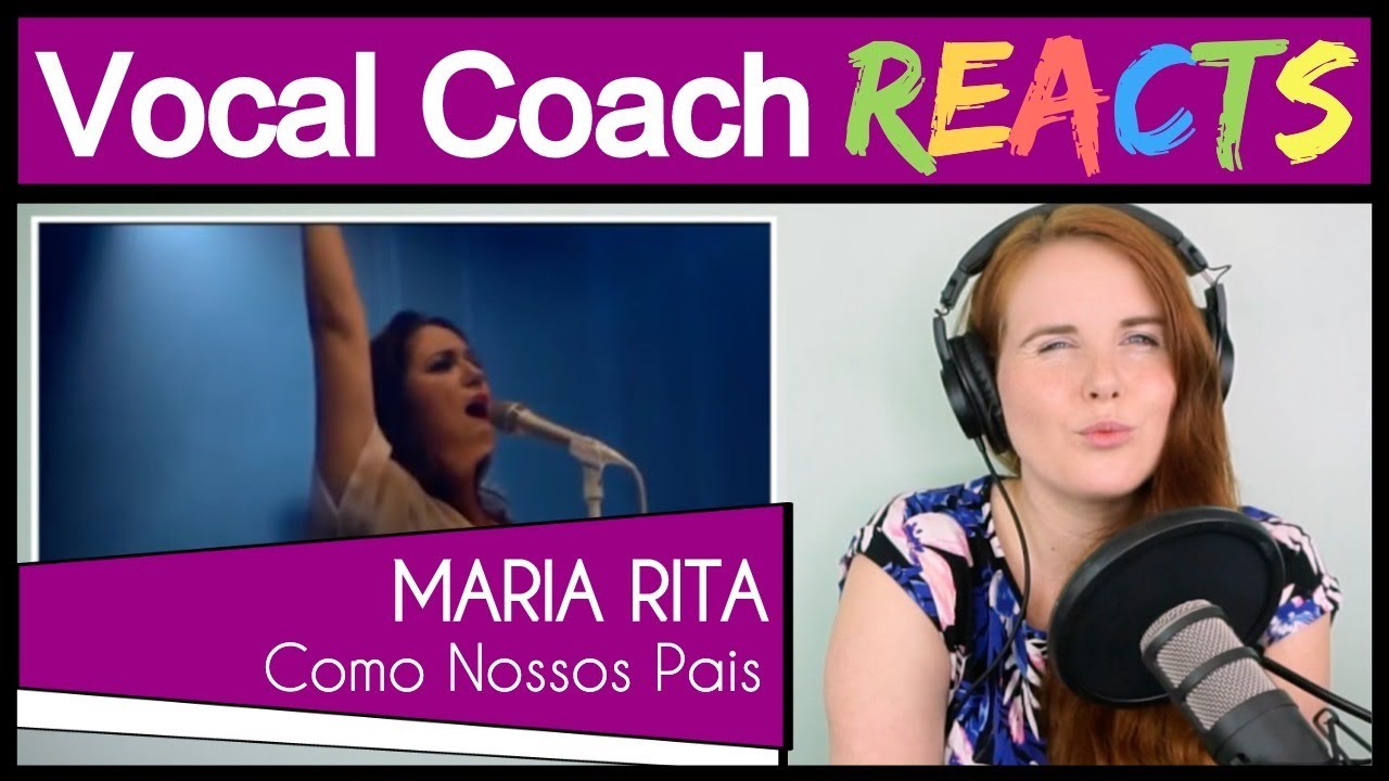 Vocal Coach reacts to Maria Rita - Como Nossos Pais (Live)