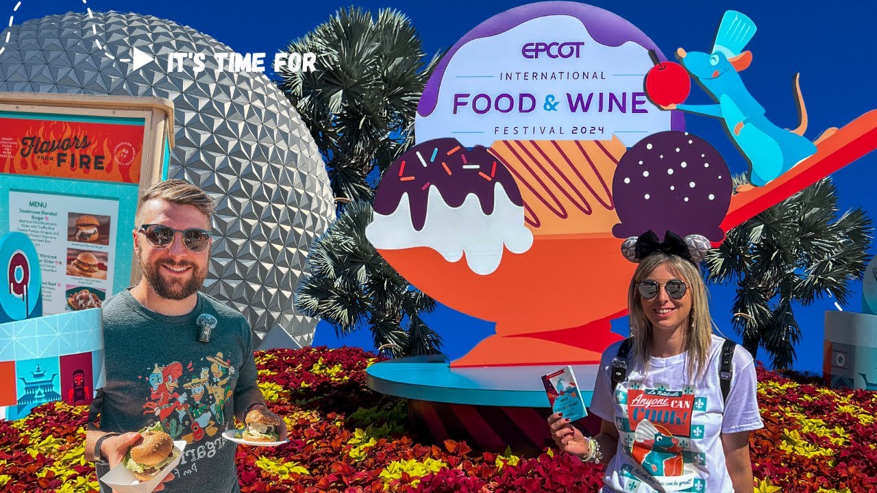 EPCOT Food & Wine Festival | Eat Around the World |  Disney World Orlando Florida | Disney Snacks