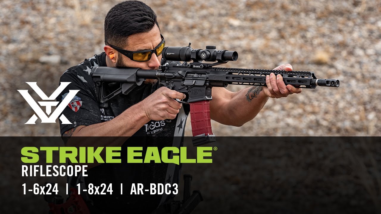 Vortex Strike Eagle&reg; 1-6x24 and 1-8x24 Updated Riflescopes