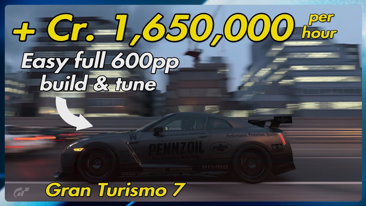 Earn 1.65 Million per hour Gran Turismo 7