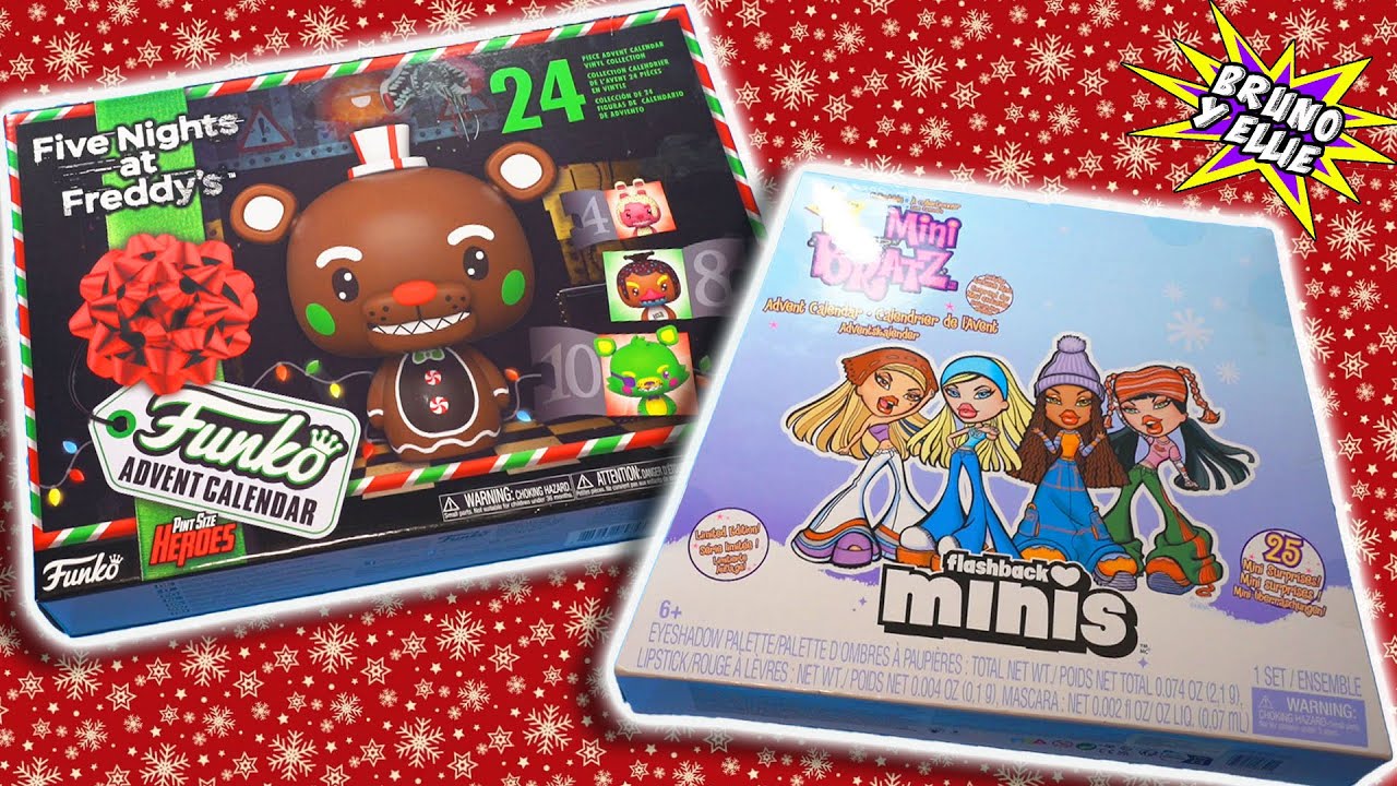 Abriendo calendarios de adviento navideños #4  - Bruno y Ellie