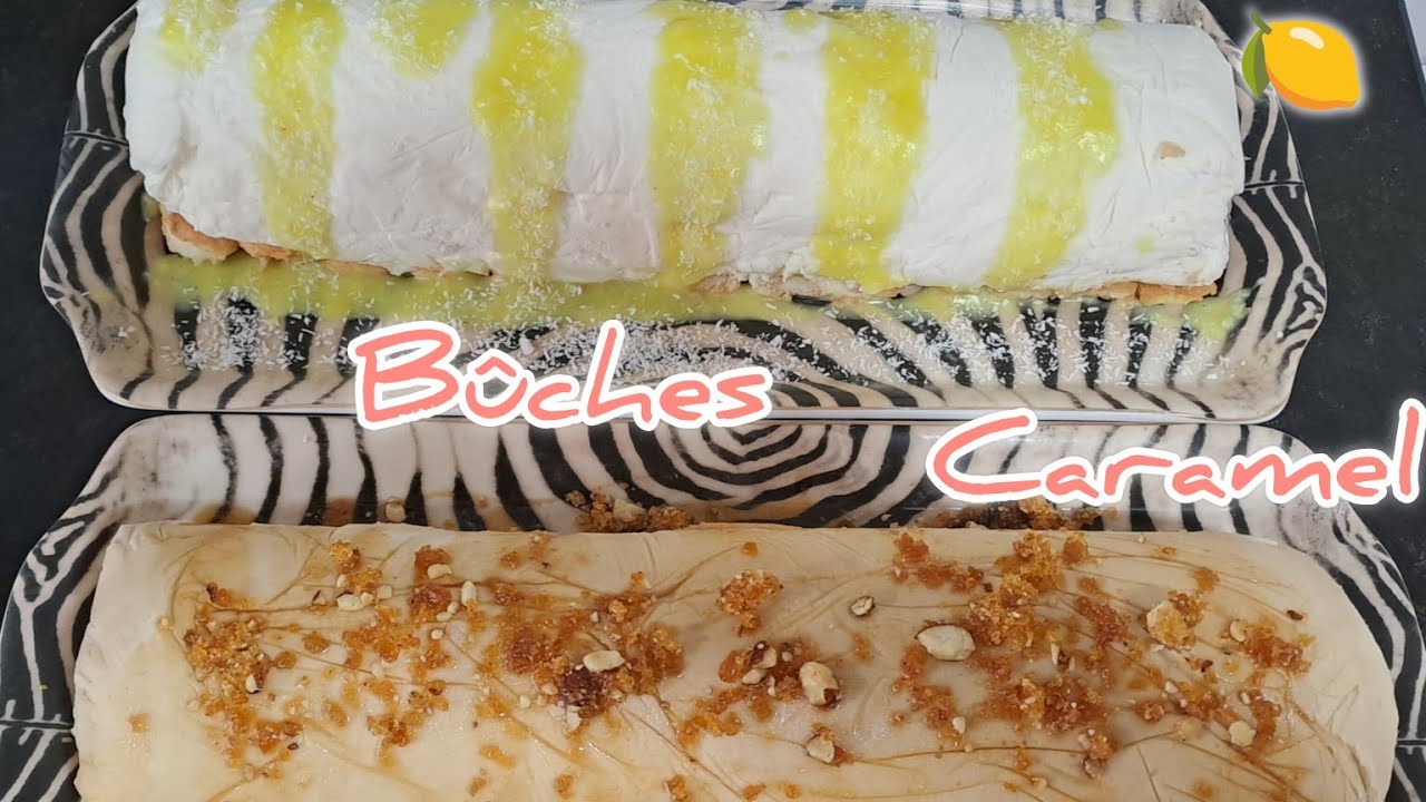 2 bûches somptueuses pour fin d 'année/2حلويات راس اللسنة