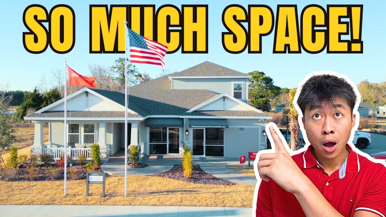 We Found BRAND NEW 80-Ft Lot Homes in Yulee, Florida! | Model Home Tour