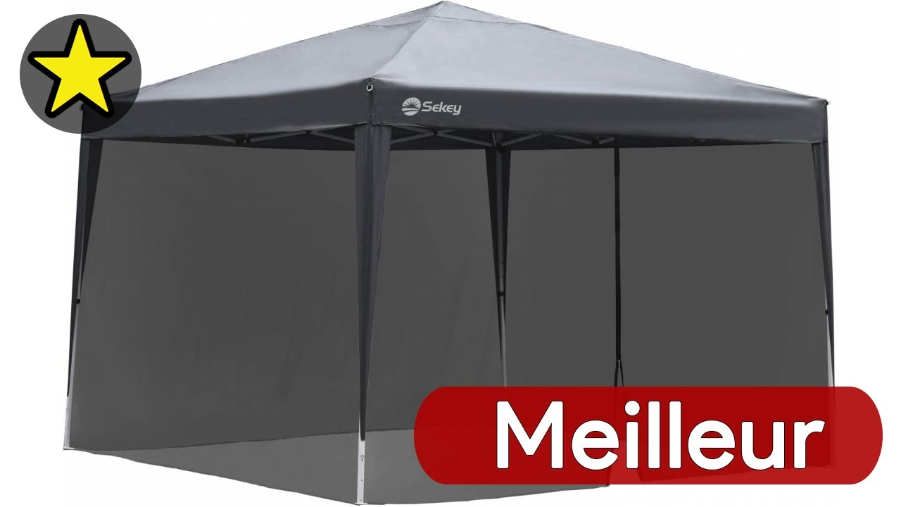 🏆 TOP 3 MEILLEUR MOUSTIQUAIRE POUR TONNELLE 3X3 2025