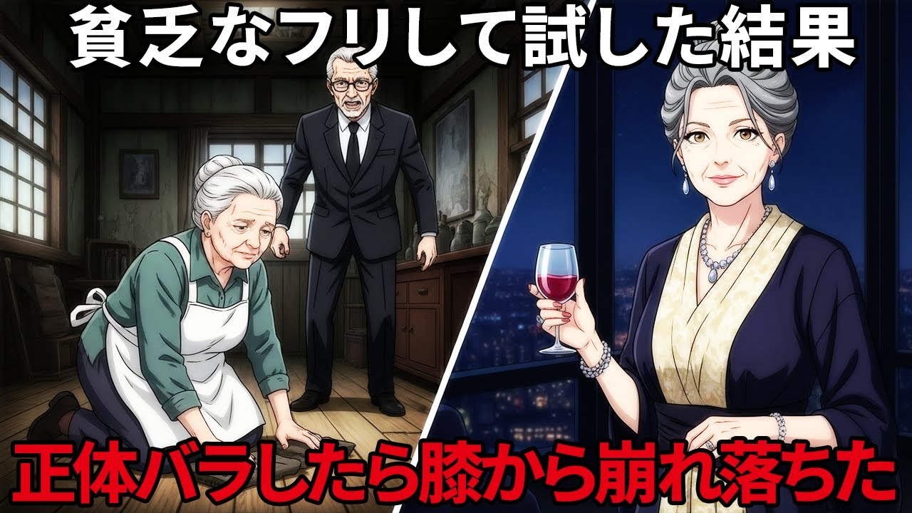 貧乏なフリをして再婚相手を試した結果。「お前の飯は不味い」と捨てた男が、私が不動産王の妻だと知って膝から崩れ落ちた日